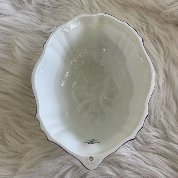 Vintage Franklin‎ Mint Le Cordon Bleu Glazed Oblong Ceramic Mold ASPARAGUS 1986 - Picture 6 of 12